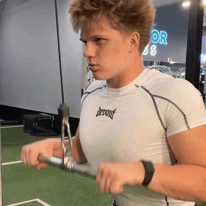 Contrast Compression Shirt